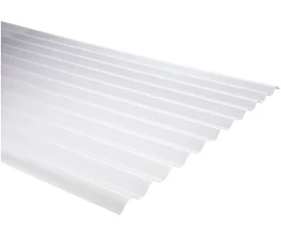 POLICARBONATO OND 2,50 PLANCHA PC ONDULADO D 0,81 X 2,50 CLEAR