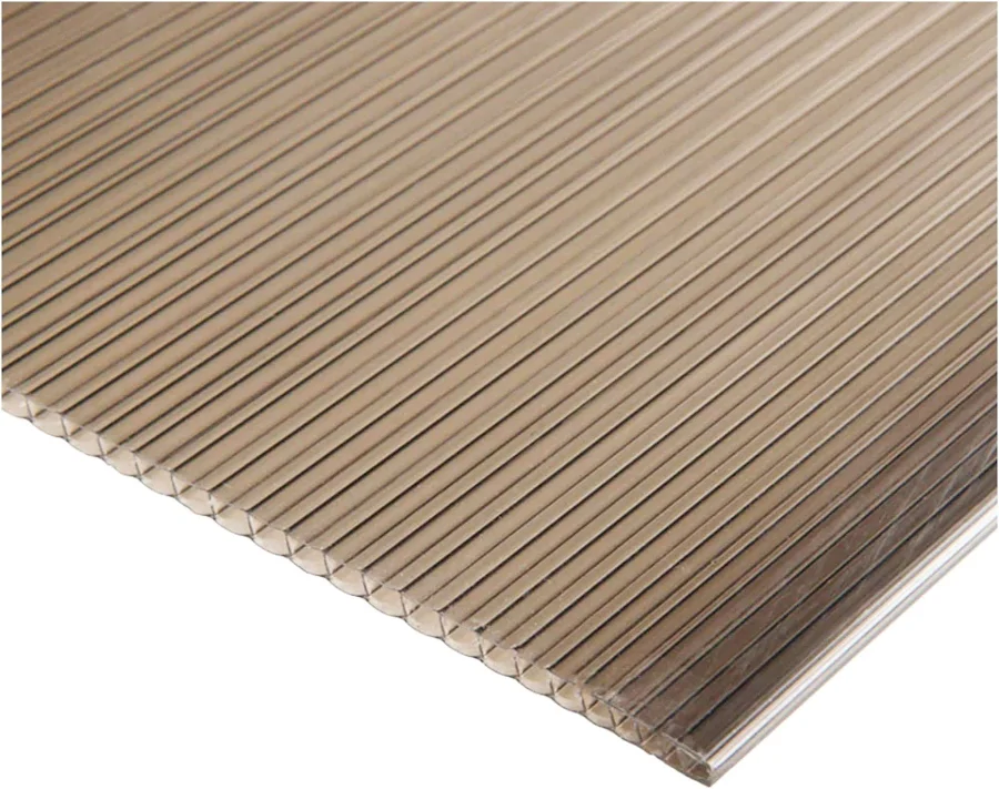 [POLICARBONATO ALVEOLAR] POLICARBONATO ALVEOLAR PLANCHA PC ALVEOLAR 6MM 210 X 290 BRONCE